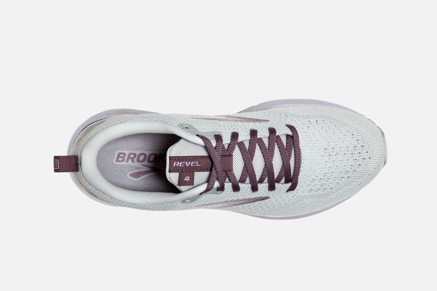 Brooks Revel 4 Road Running Shoes - Womens - White - MU3641957